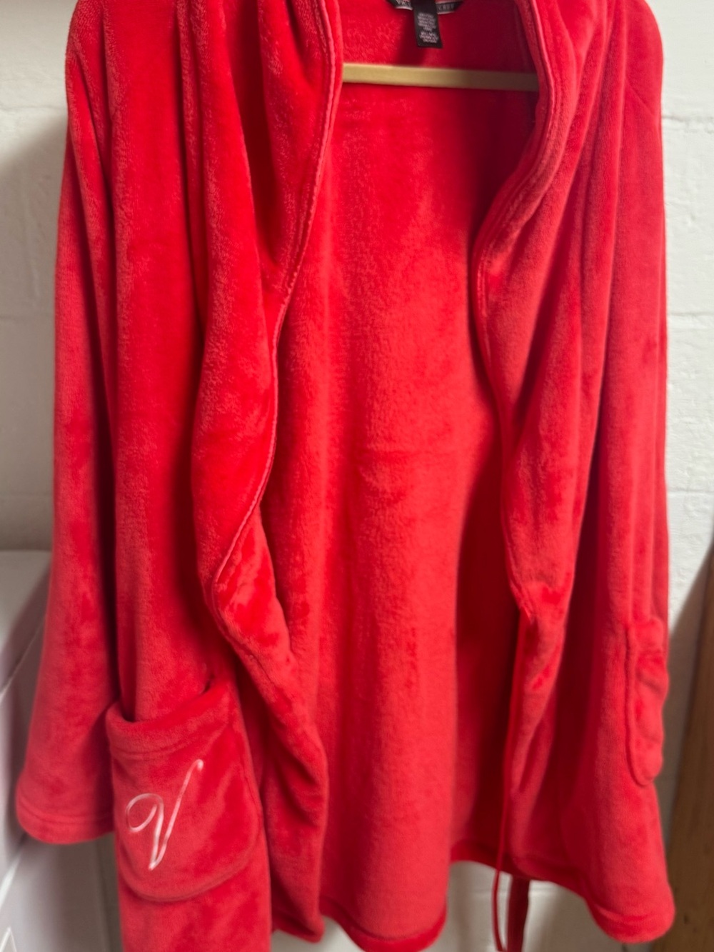 Victoria's Secret Bright Red ROBE
